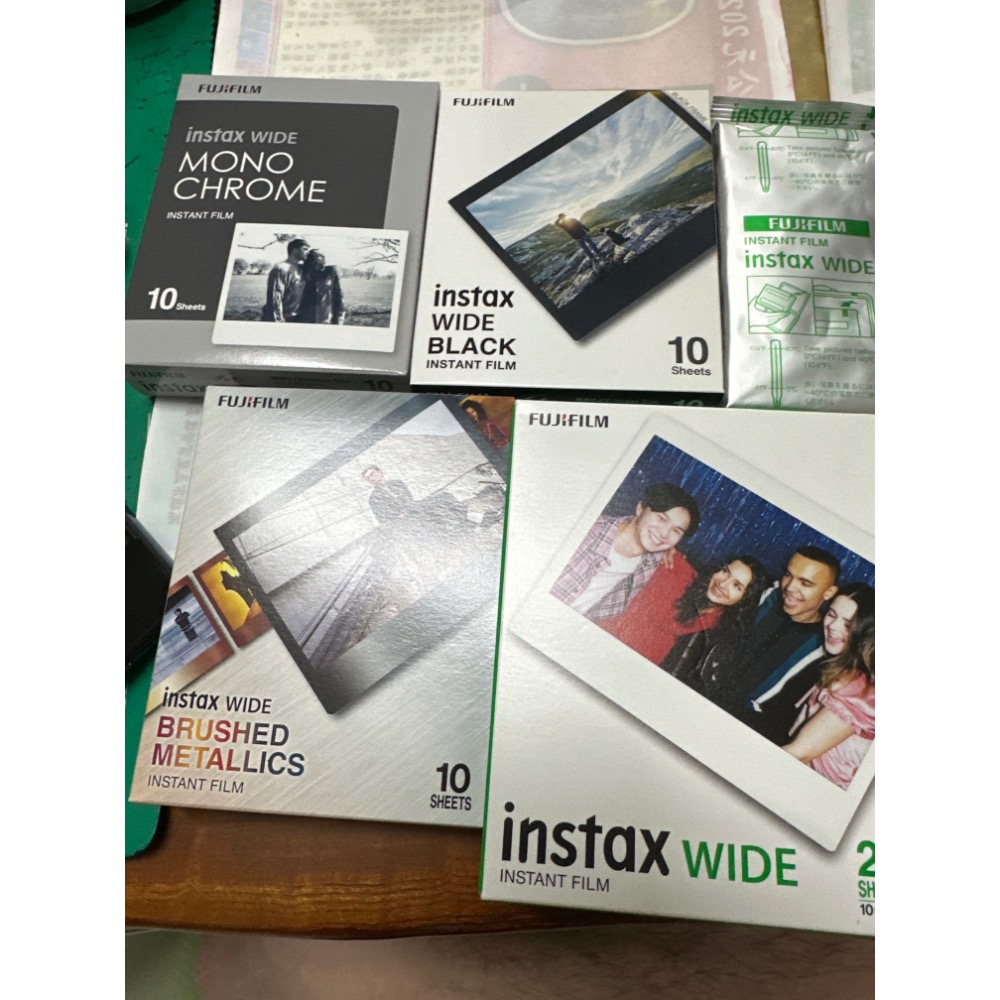 富士 INSTAX WIDE 富士大底片 日期到2026-12全新現貨-細節圖2
