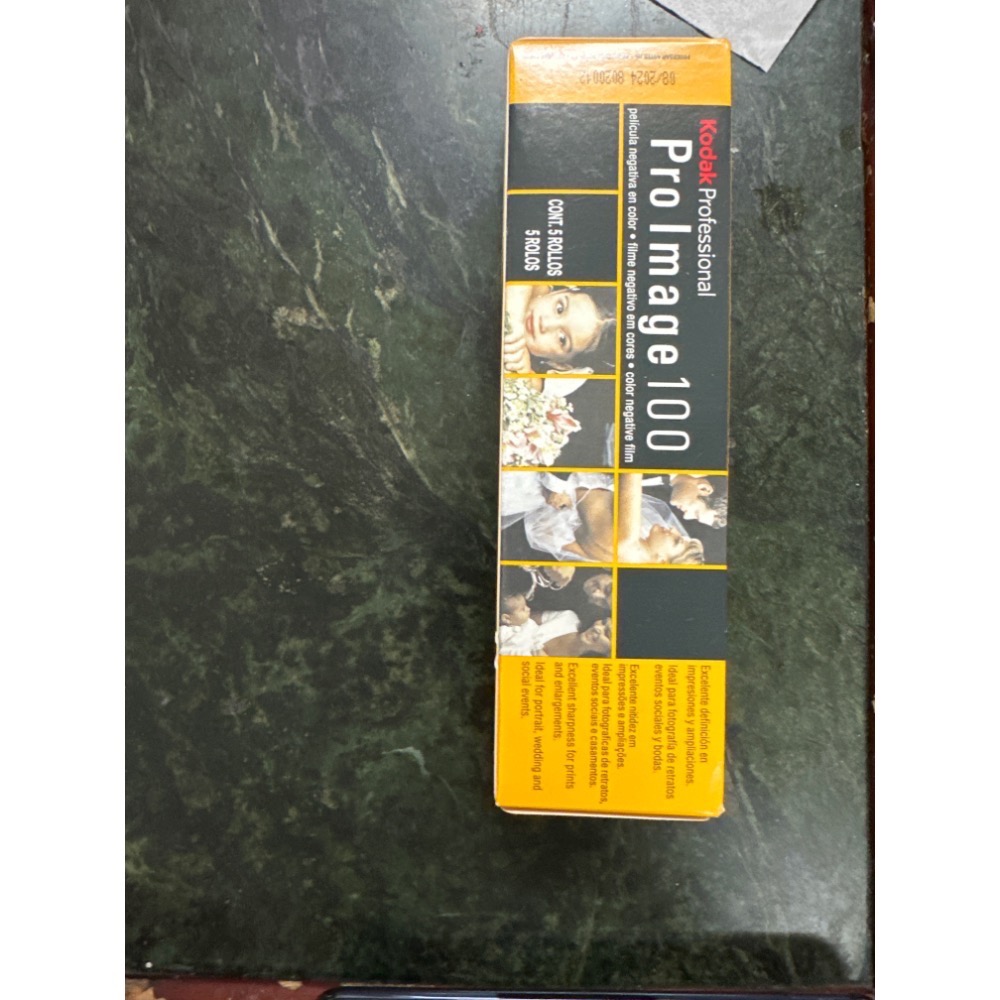 柯達Prolmage100  5卷一盒 日期到2025.8-規格圖2