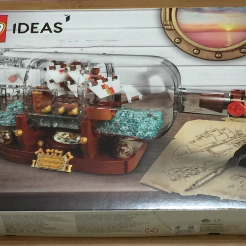 《全新現貨》樂高 LEGO IDEAS系列 92177 瓶中船（21313）