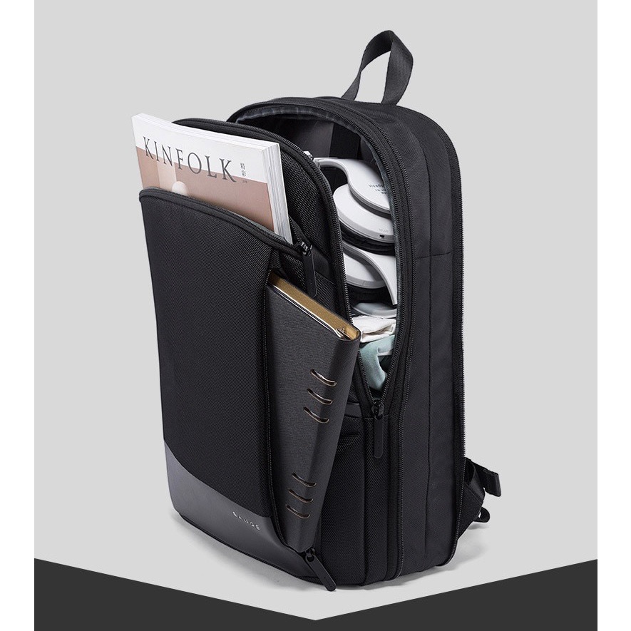 《LEO包舖》BANGE 多功能商務後背包（電腦包、通勤包）-細節圖3