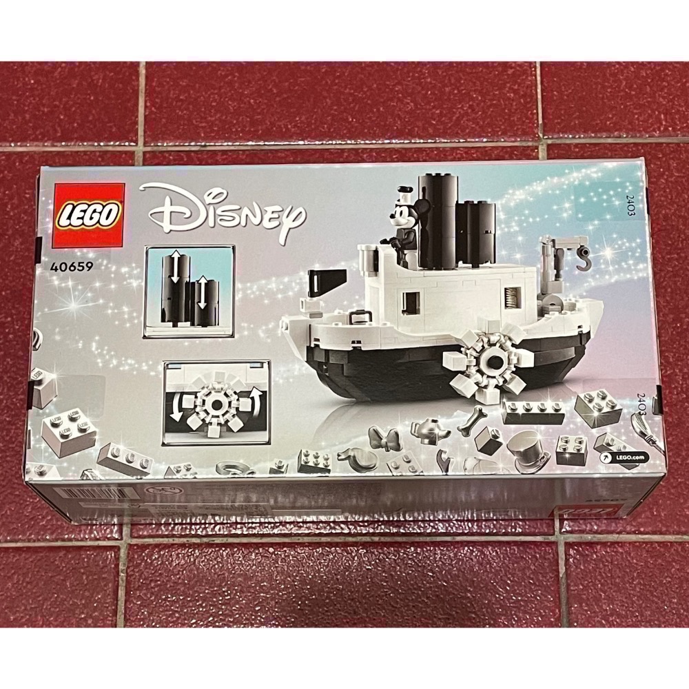樂高 LEGO 40659 迷你米奇汽船-細節圖2