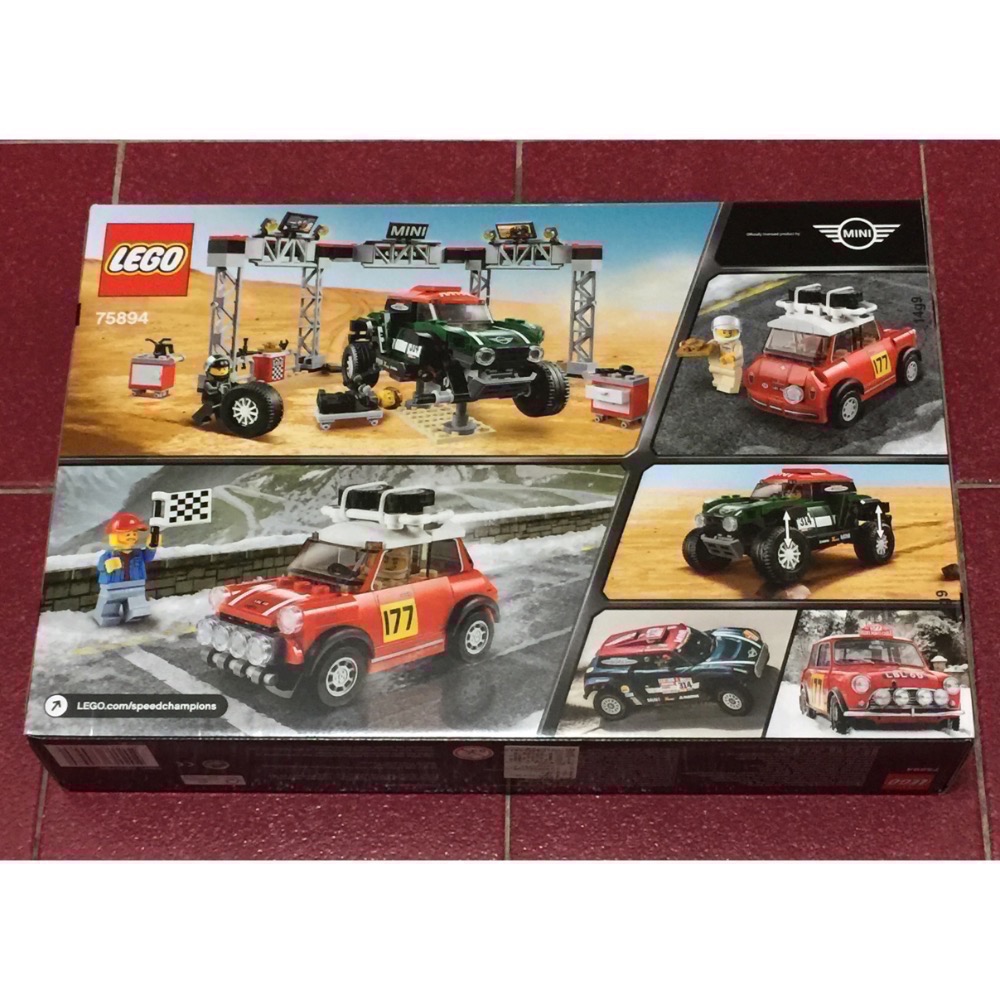 樂高 LEGO 75894 Speed系列 Mini Coooper-細節圖2