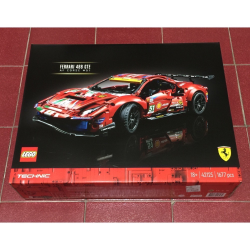 《全新現貨》樂高 LEGO 42125 Technic系列 Ferrari 488 GTE