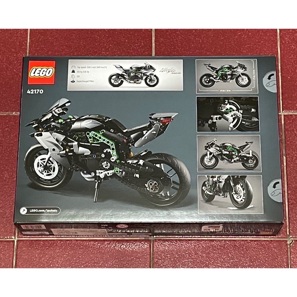 樂高 LEGO 42170 Technic系列 Kawasaki Ninja-細節圖2