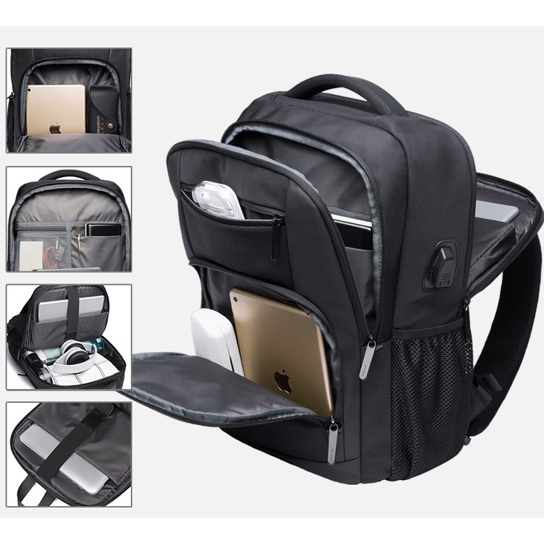 《LEO包舖》BANGE 都會休閒後背包（通勤包、電腦包）-細節圖2