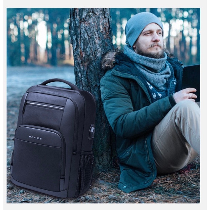 《LEO包舖》BANGE 都會休閒後背包（通勤包、電腦包）-細節圖9