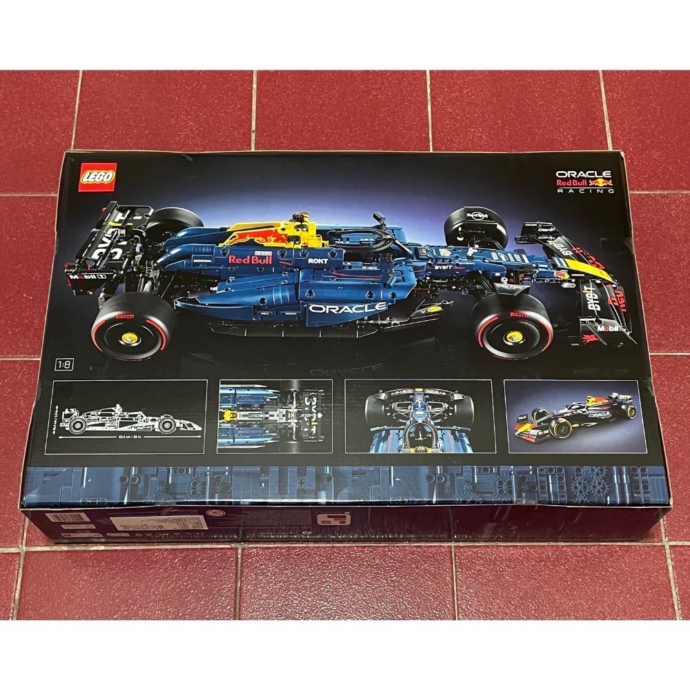 樂高 LEGO 42206 Technic系列 F1  紅牛車隊 RB20-細節圖2