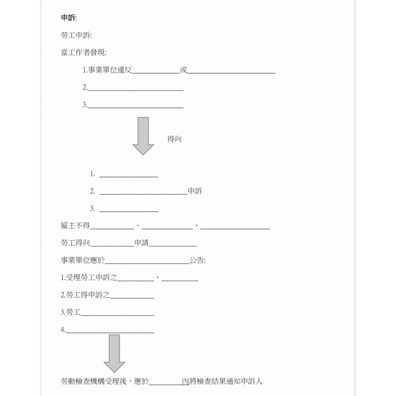 我非本科1次就過❣️乙級職業安全衛生管理員筆記 相關法規整合+考古題+相似相異處整理 乙級職安筆記 乙勞 管理員 筆記-細節圖8