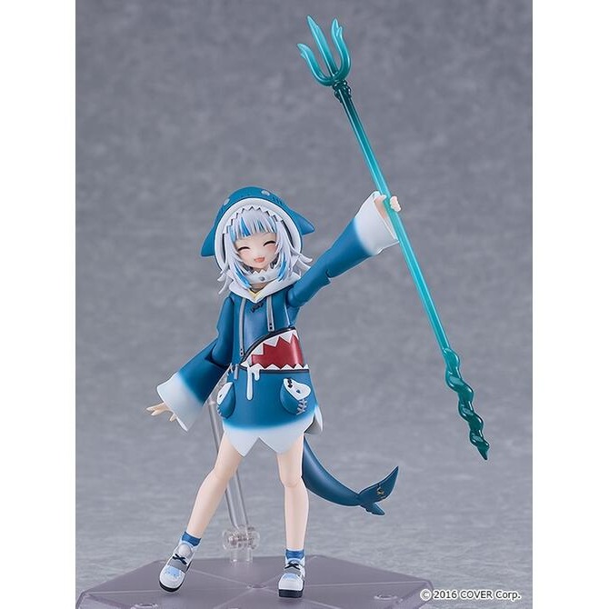 [角落模型] 全新未拆現貨 MF figma HololiveEN 噶嗚‧古拉 Gawr Gura 鯊魚 鯊鯊 可動-細節圖4