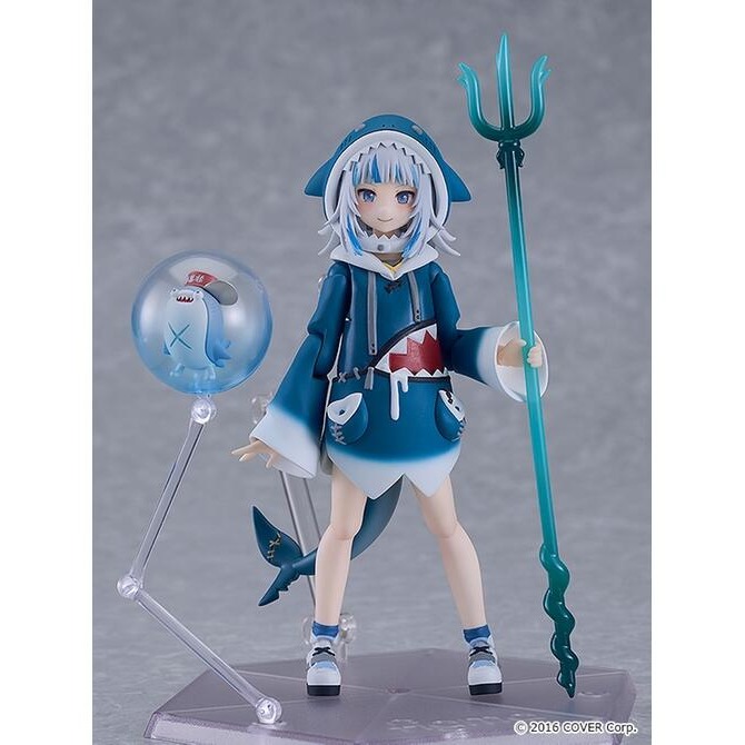 [角落模型] 全新未拆現貨 MF figma HololiveEN 噶嗚‧古拉 Gawr Gura 鯊魚 鯊鯊 可動-細節圖5