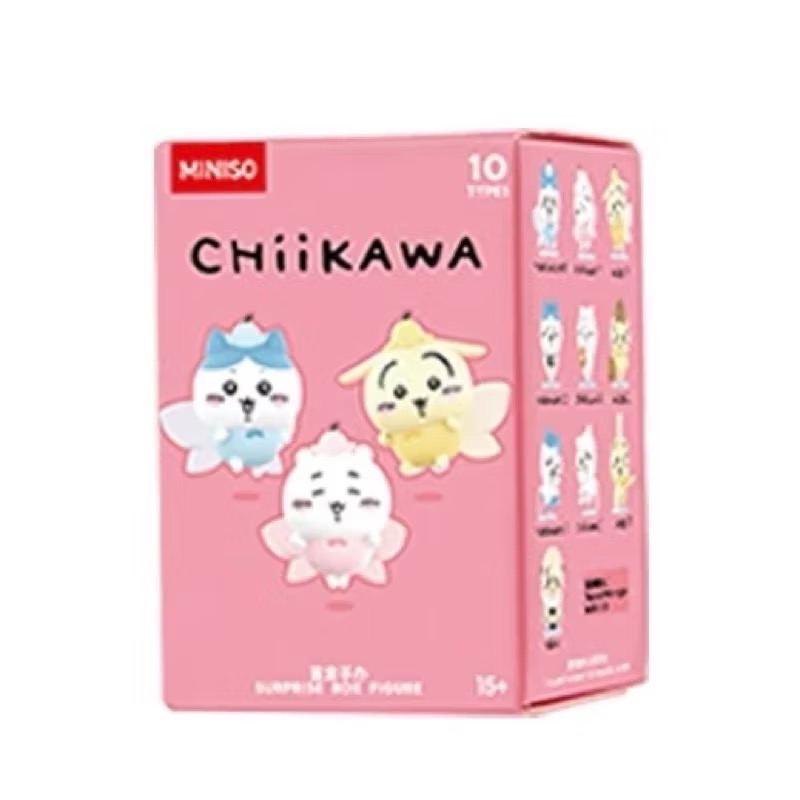 「現貨不用等」吉伊卡哇 盲盒miniso名創chiikawa快樂夥伴minis盲盒-規格圖2
