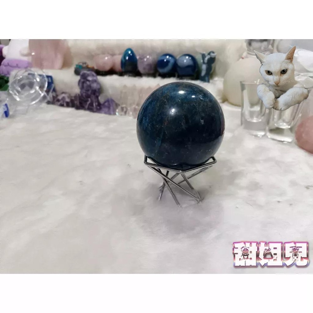 【甜姐兒】六星水晶球座 台灣現貨 展示架 球架 底座 球座 金屬球座 水晶球 展示 水晶 收納 收納架 擺件 擺飾-細節圖2