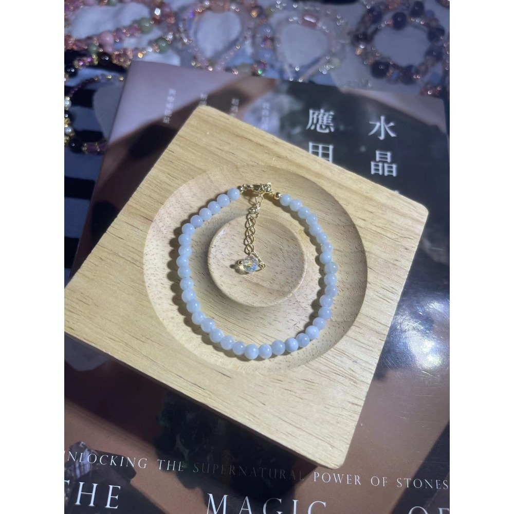 【甜姐兒】小眾設計款水晶手鍊 款式十 水晶 手珠 手串 手鍊 DIY 設計款 材料珠 天然水晶 水晶手鍊 飾品 手環-細節圖2