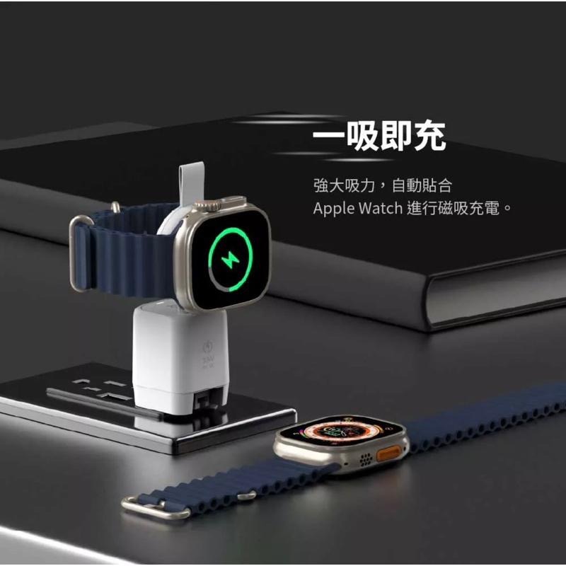 【公司現貨】亞果元素 OMNIA A1+ Apple Watch快充版磁吸無線充電器 支援S7以上/Ultra快充-細節圖5