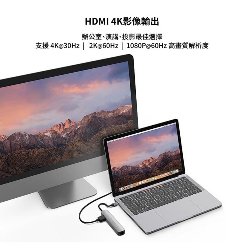 【公司現貨】HyperDrive 6-in-1 USB-C Hub 多功能集線器 適用MacBook 高速傳輸-細節圖5