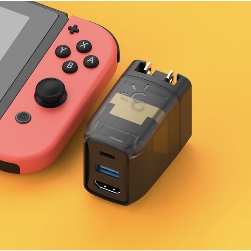 【現貨速出】GENKI DOCK for SWITCH 電視充電底座 充電器 主機座 COVERT DOCK-細節圖6