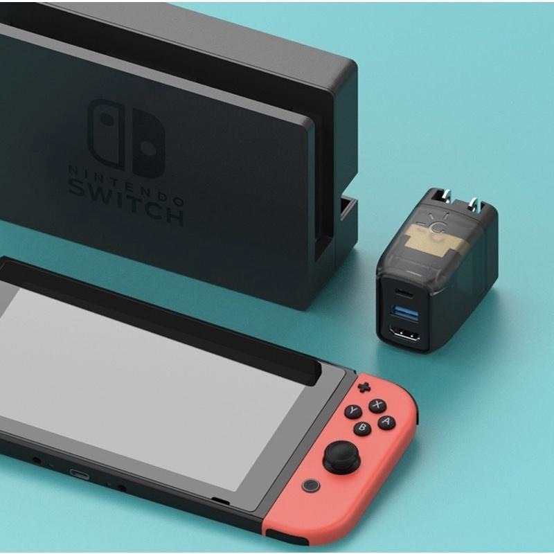 【現貨速出】GENKI DOCK for SWITCH 電視充電底座 充電器 主機座 COVERT DOCK-細節圖9