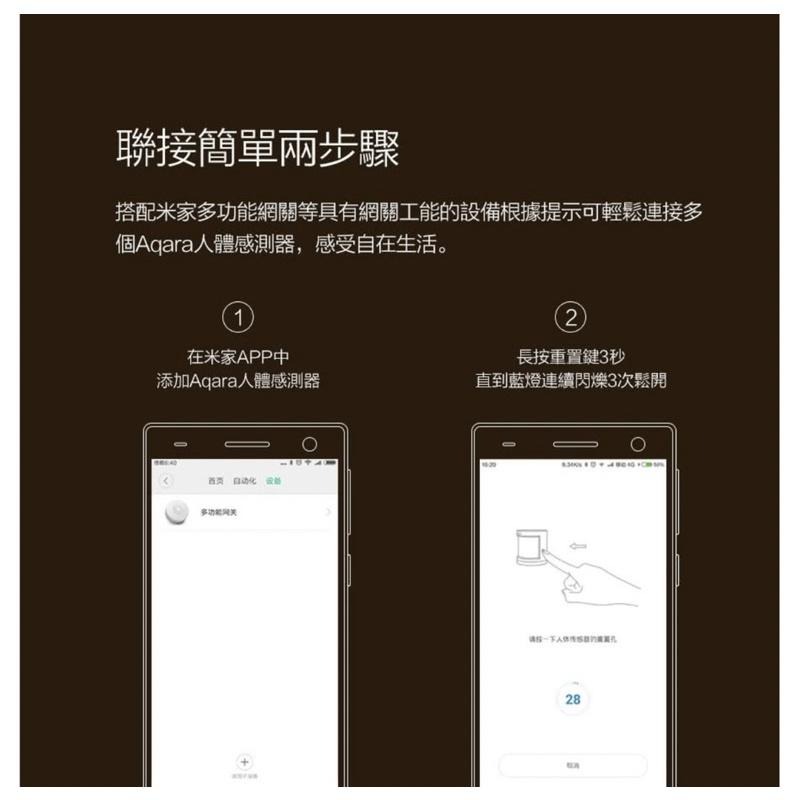 【台灣出貨！現貨速出】Aqara人體傳感器 需搭配Aqara網關 小米智能多模網關 人體感測器 智能家庭 感應器-細節圖5