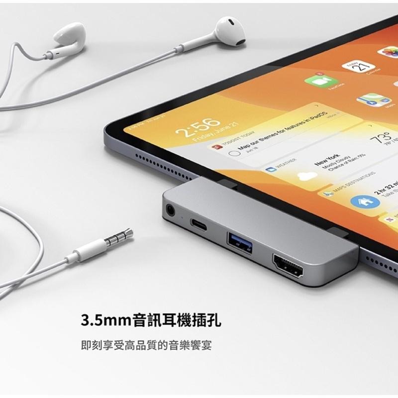 【公司現貨】HyperDrive 4-in-1 USB-C Hub 適用iPad Pro Air Mini-細節圖7