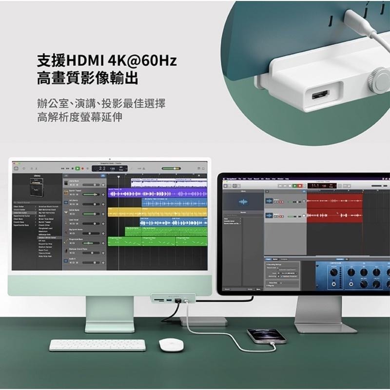 【公司現貨】HyperDrive 6-in-1 USB-C Hub 多功能集線器 適用於 iMac M1 24＂-細節圖7