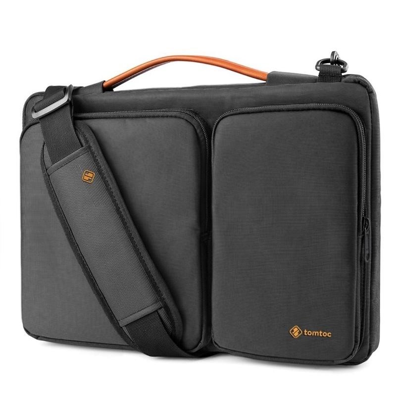 【公司現貨】Tomtoc 美式簡約肩背包 適用MacBook Pro Air M1 各式筆電 13吋 電腦包-細節圖2