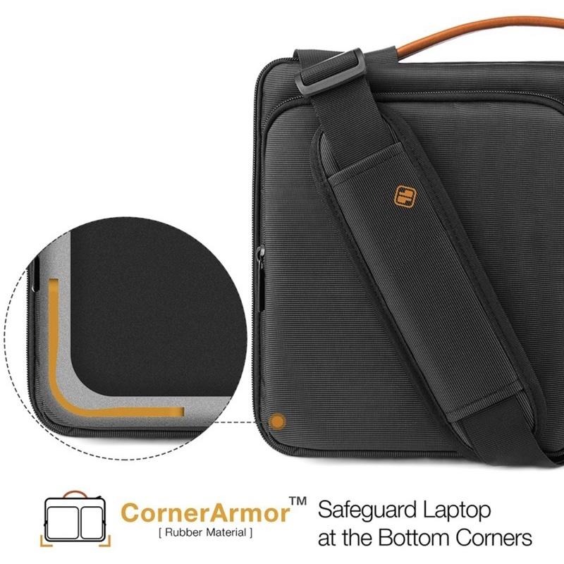 【公司現貨】Tomtoc 美式簡約肩背包 適用MacBook Pro Air M1 各式筆電 13吋 電腦包-細節圖4