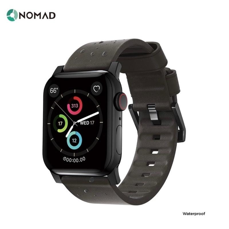 【公司現貨！附發票】美國 NOMAD 防水 皮革錶帶 APPLE WATCH 45/44/42mm 防水 錶帶 真皮錶帶-細節圖4