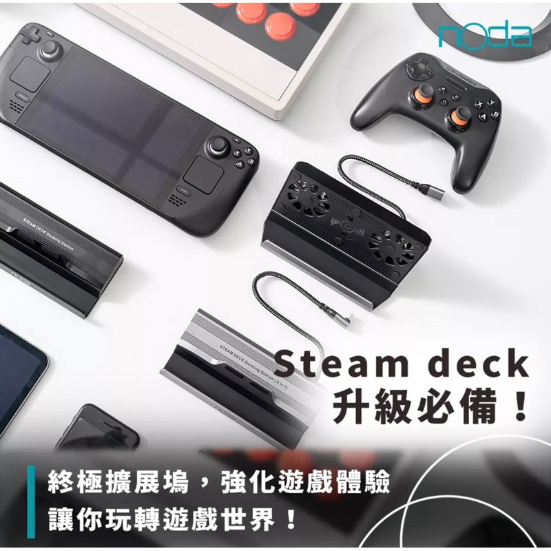 【公司現貨】Noda Steam deck Type-C 十一合一擴充基座 V262 (支援ROG Ally)-細節圖9