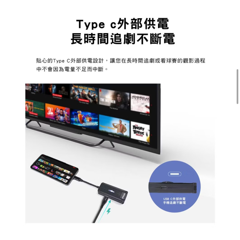 【3C博士】PX大通 WTR-1500C 無線投影器 手機投影 Netflix Disney 無線投屏器 無線投影-細節圖9