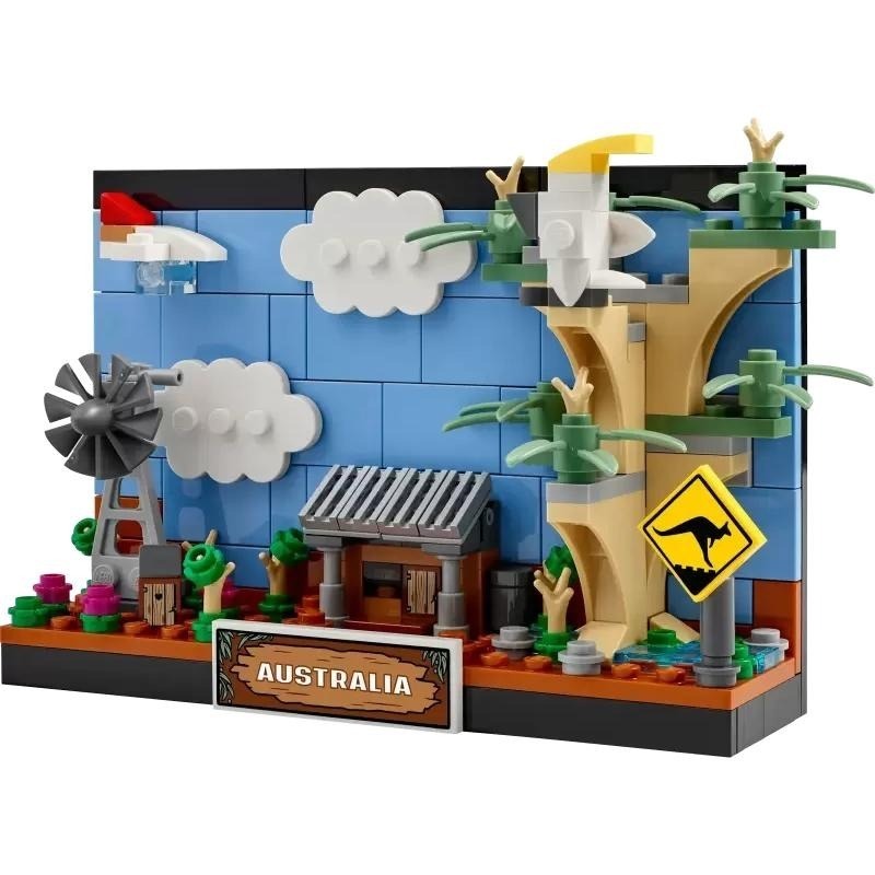 【心晴】樂高 LEGO 40651 盒況隨機 全新未拆 澳洲 明信片 Australia Postcard 盒組-細節圖3