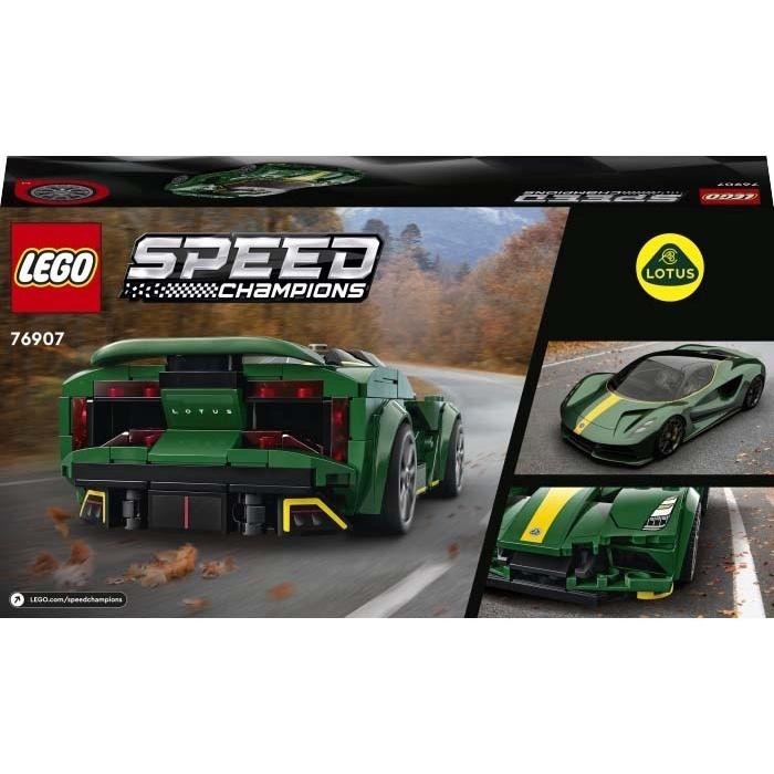 【心晴】店面另享優惠 樂高 LEGO 76907 Speed賽車系列 蓮花電動跑車 Lotus Evija-細節圖2