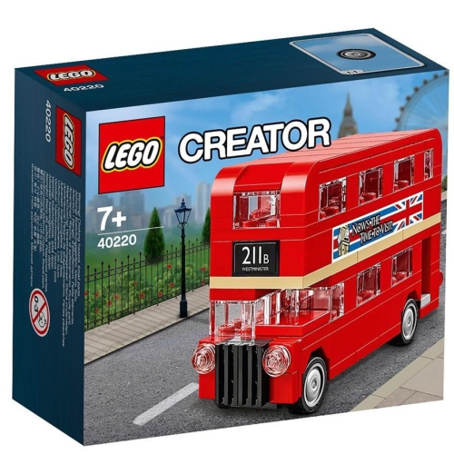 【心晴】樂高 LEGO 40220 盒況隨機 全新未拆 倫敦巴士 雙層巴士 盒組