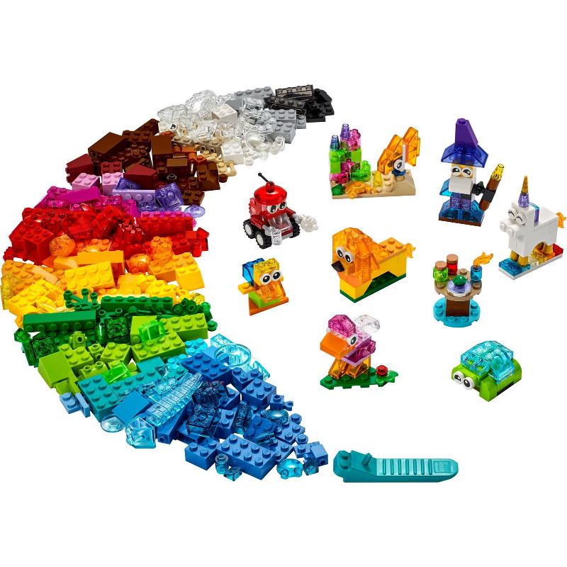 【心晴】樂高 LEGO 11013 全新未拆 經典系列 創意透明顆粒 盒組-細節圖2