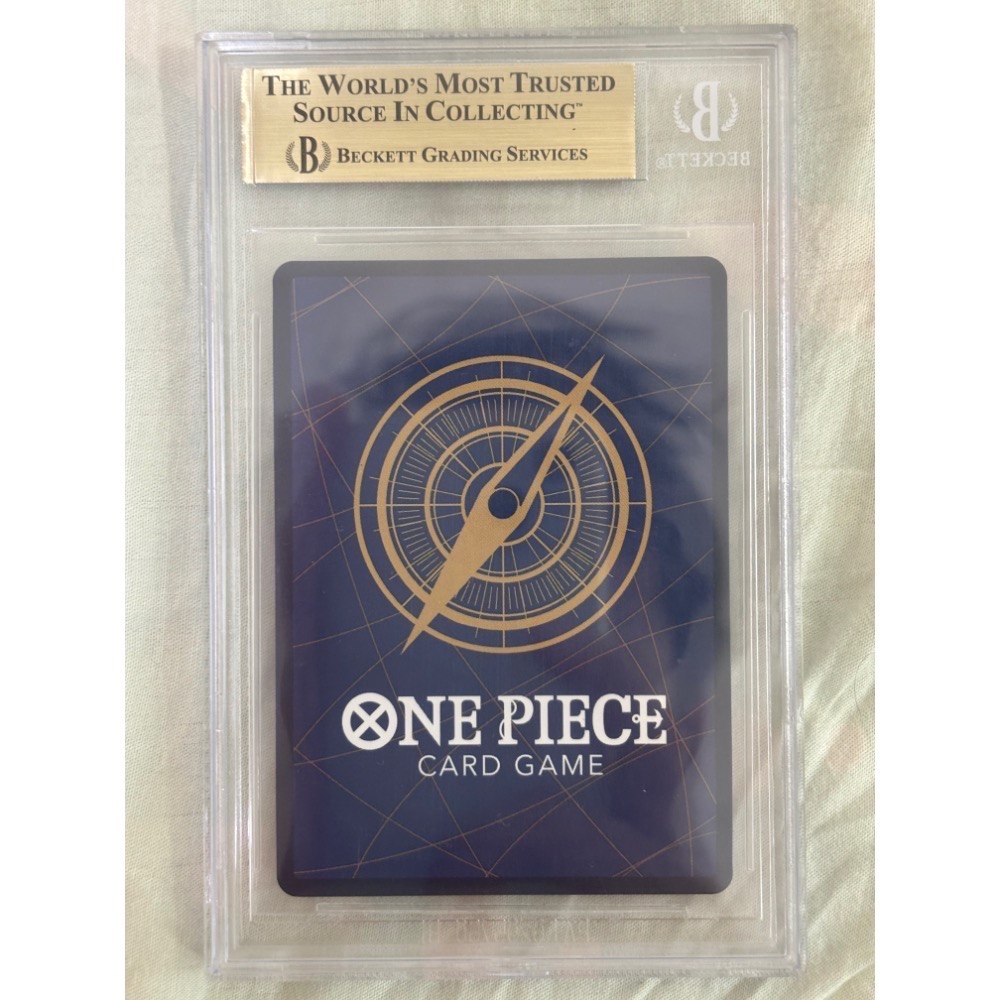 航海王 OPCG ST01-007 C ナミ(パラレル/ホロあり) BGS鑑定卡10分 娜美-細節圖2