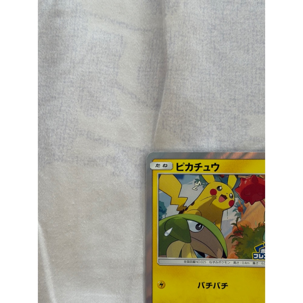 PTCG 日版寶可夢集換式卡牌 日文版 PROMO 227/SM-P ピカチュウ 皮卡丘-細節圖2