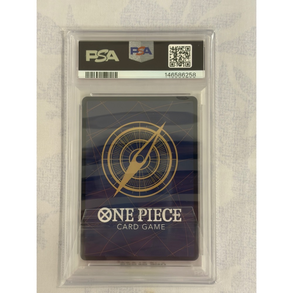 航海王 OPCG P-080 P 蒙其·D·魯夫 GAMES Fest 24-25 萬代卡牌節限定特典卡PSA10鑑定卡-細節圖2
