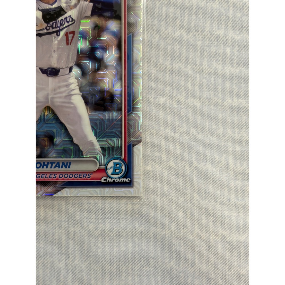 2024 Topps Bowman Chrome#85 MLB 球員卡 大谷翔平 Mojo Refractor-細節圖4