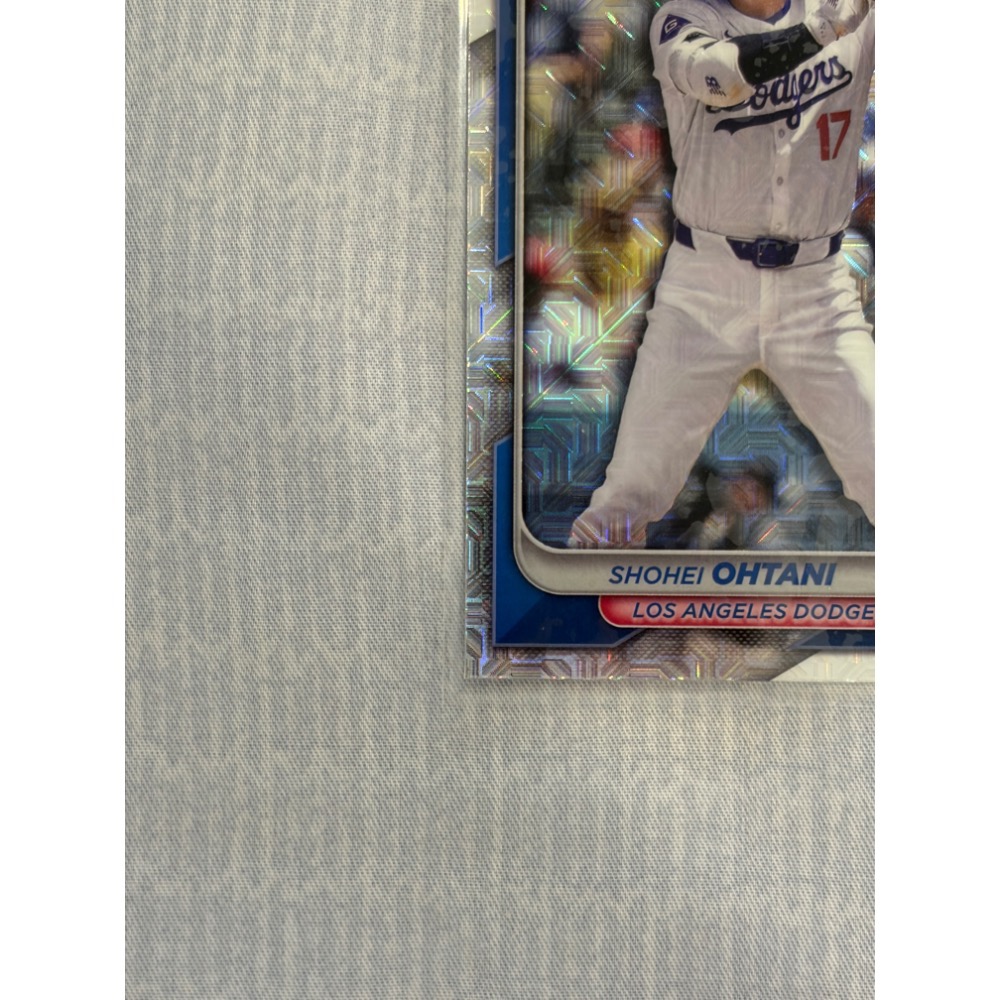 2024 Topps Bowman Chrome#85 MLB 球員卡 大谷翔平 Mojo Refractor-細節圖5