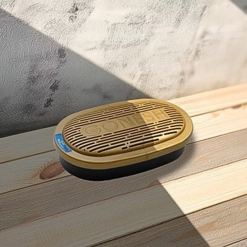 GONESH 精油芳香凝膠 270g大容量 芳香大碟香氛膠 白麝香 180g 汽車香氛 車用香氛 汽車香水 房間芳香-細節圖2