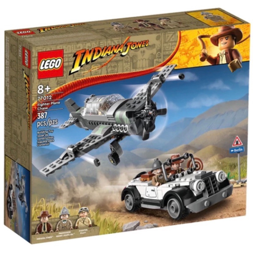 ￼［小一］LEGO 樂高 77012 法櫃奇兵 印第安納瓊斯 戰鬥機追擊 現貨