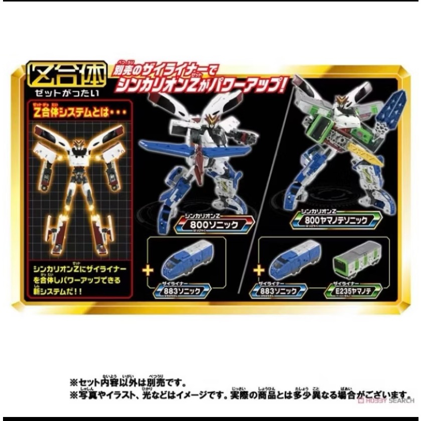 ￼［小一］TAKARA TOMY 新幹線變形機器人Z 800燕子號-細節圖5