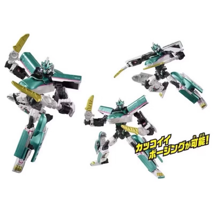 ￼［小一］現貨 正版TAKARA TOMY 新幹線變形機器人Z E5 隼號-細節圖4