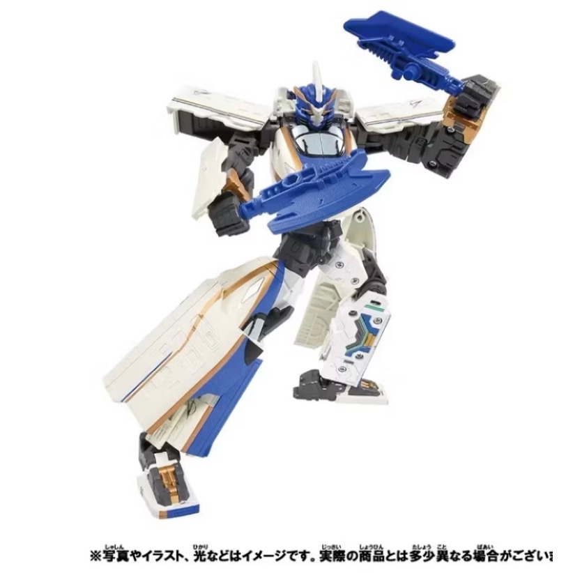 ￼[小一］TAKARA TOMY新幹線變形機器人Z E7 光輝號 多美火車機器人 正版 TP17154-細節圖4