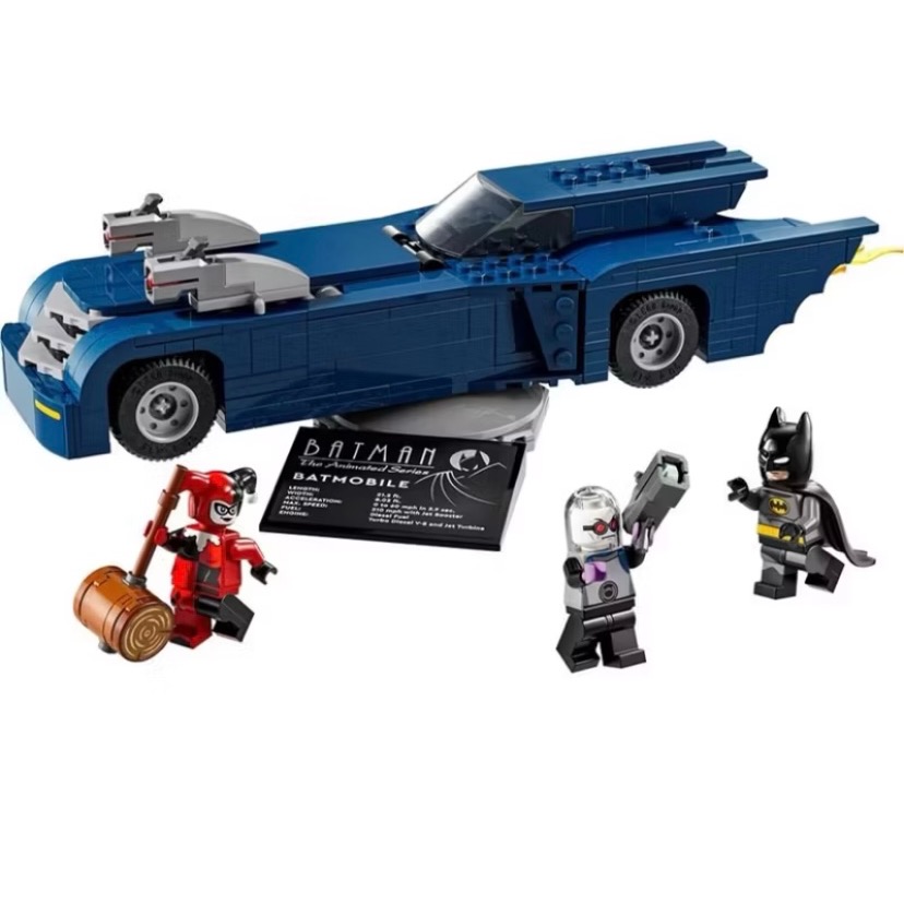 ￼［小一］【LEGO樂高】DC超級英雄系列 76274 蝙蝠俠駕駛蝙蝠車決戰小丑女和急凍人-細節圖2