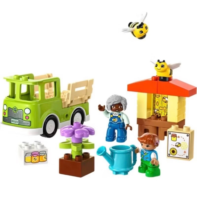 ￼［小一］樂高LEGO DUPLO 10419農莊採蜜體驗 蜜蜂 得寶系列-細節圖2