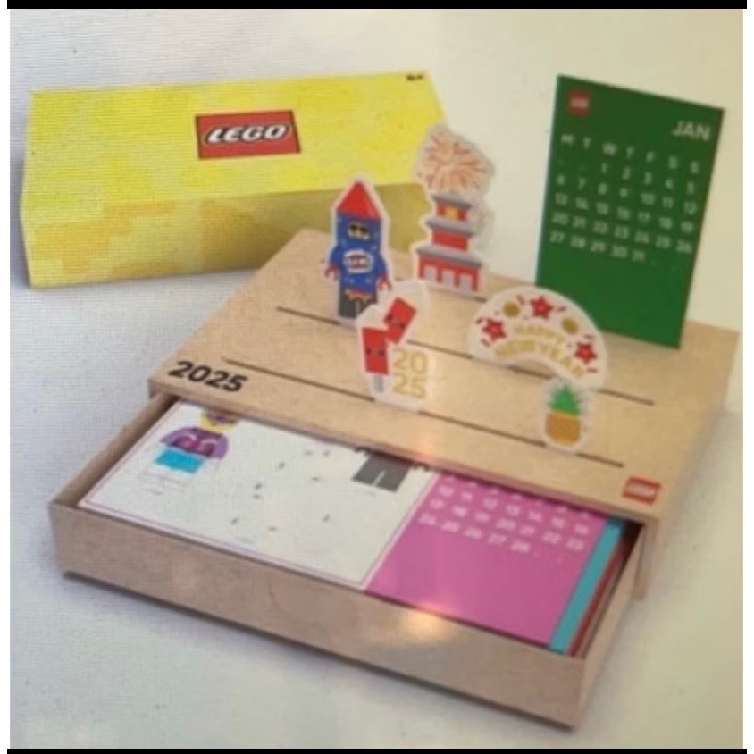 ￼[小一］LEGO 樂高 2025年 桌曆 RDP # 107536-細節圖3