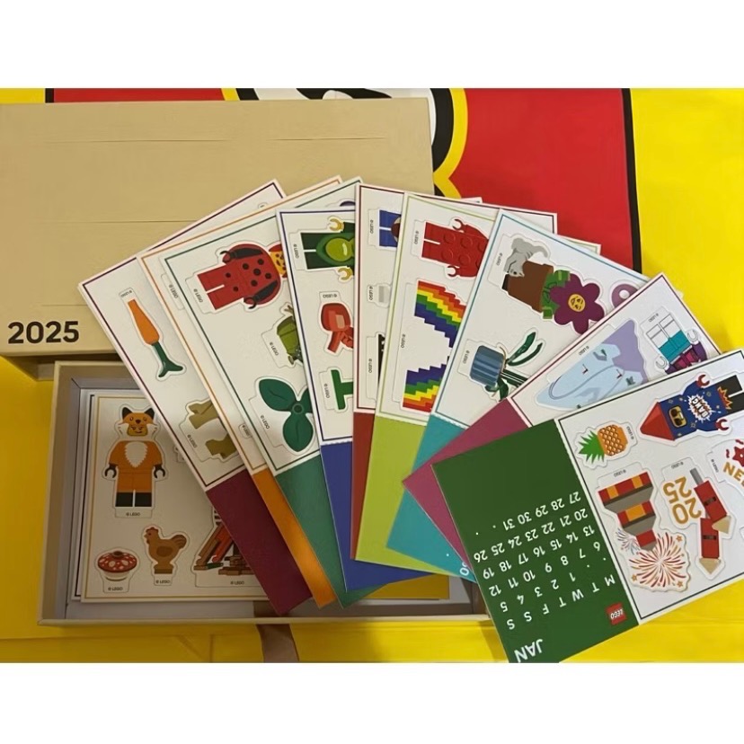 ￼[小一］LEGO 樂高 2025年 桌曆 RDP # 107536-細節圖4