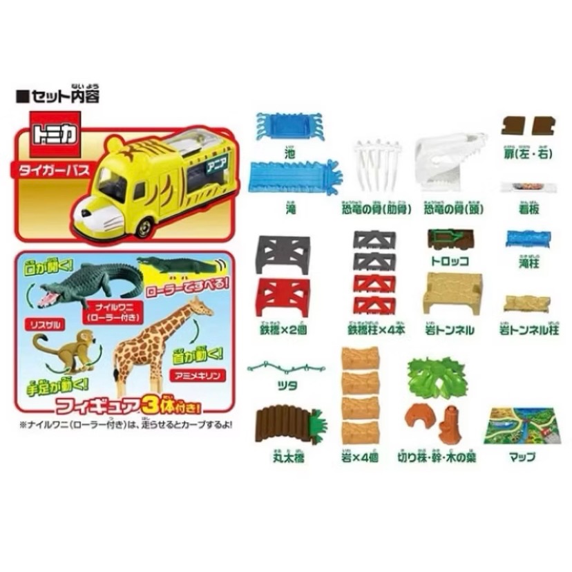 ￼［小一］TAKARA TOMY ANIA 多美動物 野生動物園冒險遊戲組 正版 AN21814-細節圖3