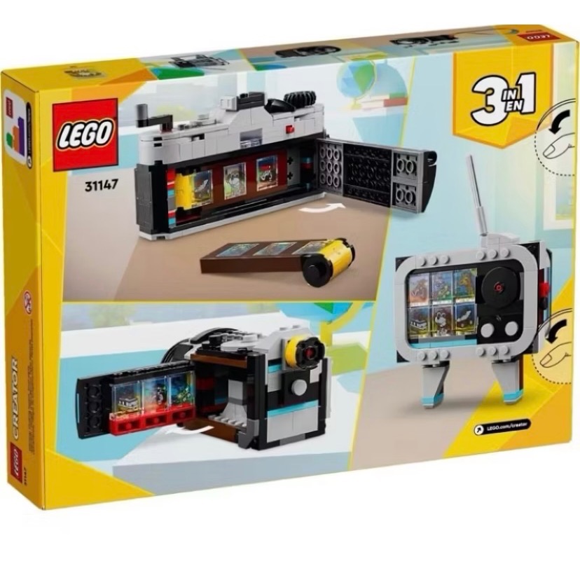 ￼[小一］LEGO 31147 復古照相機 樂高® Creator 3in1系列-細節圖2