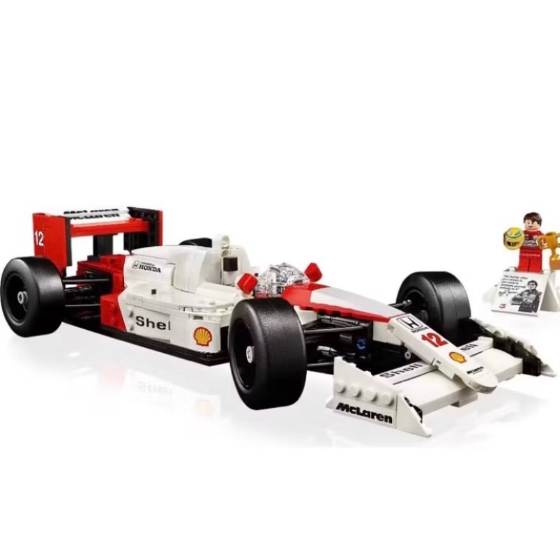 ￼［小一］樂高LEGO ICONS 10330麥拉倫 MP4/4＆艾爾頓·冼拿-細節圖3